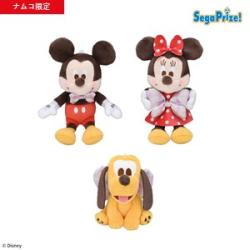 ミッキー&ミニー&プルート 赤いほっぺ マスコット -ワン!ダフルギフト-