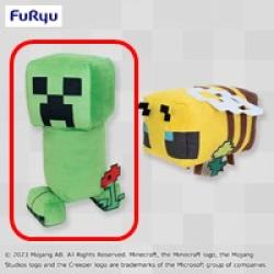 《複数配送限定》【クリーパー】マインクラフト スプリングデザインBIGぬいぐるみ クリーパー/ハチ
