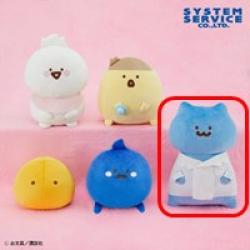 【猫さん】お文具といっしょ ばぶんぐぬいぐるみBIG