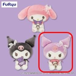 【クロミ(パープル)】マイメロディ・クロミ おともだちだっこぬいぐるみ