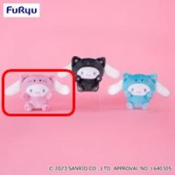 【ピンク】シナモロール にゃんころりんぬいぐるみ(シナモン)