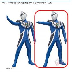 【ウルトラマンアグル(V1) アグルスラッシュ】ウルトラマンガイア 英雄勇像 ウルトラマンアグル(V1)