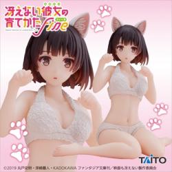 《複数配送限定》【加藤恵】冴えない彼女の育てかた Fine Coreful フィギュア 加藤恵 Cat room wear ver.