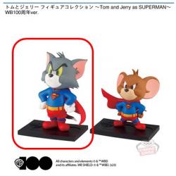 【トム】トムとジェリー フィギュアコレクション ｰTom and Jerry as SUPERMANｰ WB100周年ver.