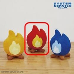 【レッド】FANS 卓上たきびぬいぐるみBIG