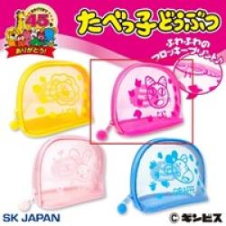 【ねこ】たべっ子どうぶつ フロッキープリントポーチ