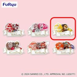 【プルース】フラガリアメモリーズ アクリルネームバッジ-レッドブーケ-