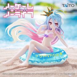 【白】ノーゲーム･ノーライフ Aqua Float Girls フィギュア 白 Renewal