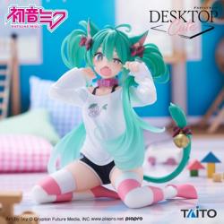 【初音ミク】初音ミク Desktop Cute フィギュア ｰ猫耳Tシャツver.ｰ