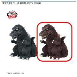【ゴジラ(1954)映画ポスターカラーイメージver.】東宝怪獣シリーズ 鎮座獣 ゴジラ(1954)