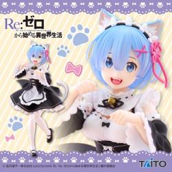 【レム】Re:ゼロから始める異世界生活 Coreful フィギュア レムｰ猫耳メイドver.ｰ