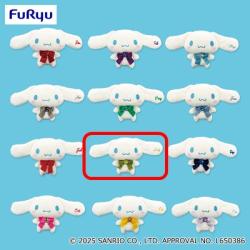 【8月】シナモロール バースカラービジューぬいぐるみ(シナモン)