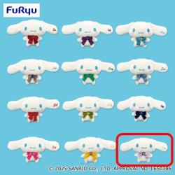 【12月】シナモロール バースカラービジューぬいぐるみ(シナモン)