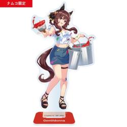 【ジェンティルドンナ】ウマ娘 プリティーダービー スタンド付きビッグアクリルプレート-ペインタースタイル-vol.3