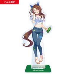 【キングヘイロー】ウマ娘 プリティーダービー スタンド付きビッグアクリルプレート-ペインタースタイル-vol.3