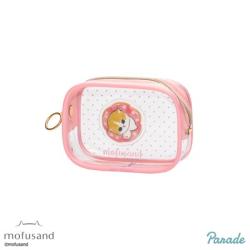 【ドーナツ(ピンク)】mofusand ぷっくりクリアミニポーチ