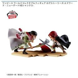 【エドワード･ニューゲート&シャンクス】ワンピース ワールドコレクタブルフィギュア ログストーリーズ-エドワード･ニューゲートVSシャンクス-