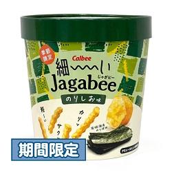 【バーレルBOX】カルビー 細ーいJagabee のりしお味