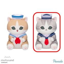 【ネイビー】mofusand セーラーにゃんBIGぬいぐるみ