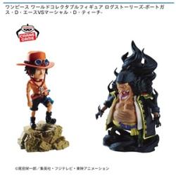 【ポートガス･D･エース&マーシャル･D･ティーチ】ワンピース ワールドコレクタブルフィギュア ログストーリーズ-ポートガス･D･エースVSマーシャル･D･ティーチ-