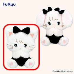 【ムース】mikko characters BLACK RIBBON BIGぬいぐるみ-ムース&キャミー-