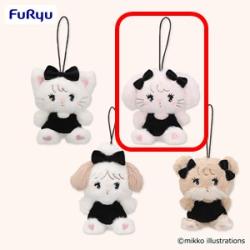 【キャミー】mikko characters BLACK RIBBON マスコット