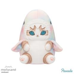 【パステルマーブル】mofusand パステルサメにゃんBIGぬいぐるみ
