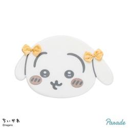 【うさぎ】ちいかわ 低反発クッション-リボン-