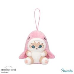 【パステルピンク】mofusand パステルサメにゃんマスコット
