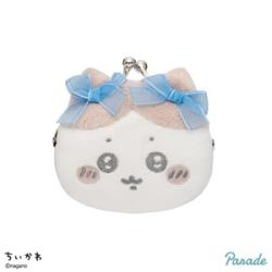 【ハチワレ】ちいかわ ミニがまぐち-リボン-