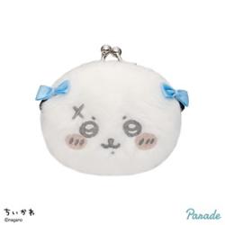 【ラッコ】ちいかわ ミニがまぐち-リボン-